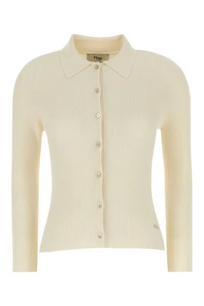 Fendi Essential Shirt In White
