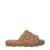 Fendi Eva Men's Clogs And Mules Rubber Brown/mud In Multi