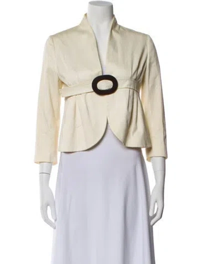Pre-owned Fendi Evening Jacket In Neutral