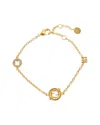 Fendi Everround Bracelet In Gold