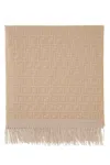 Fendi Scarves Travel Set Fringe Detailing In Printed