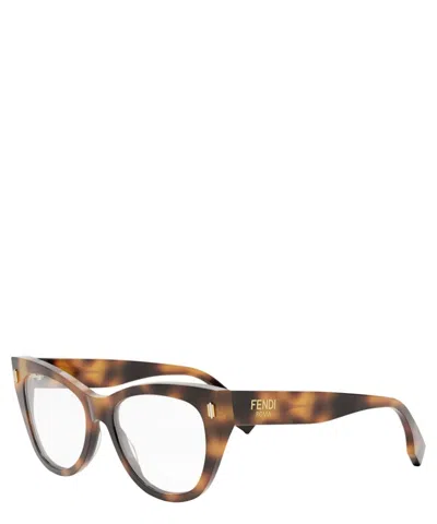 Fendi Eyeglasses Fe50086i In Brown