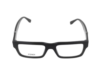 Fendi Eyeglasses  Fe50114i 001 53/19/150 In Black