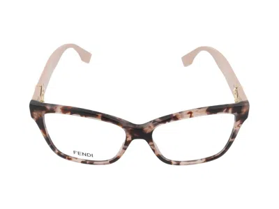 Fendi Eyeglasses  Fe50117i 054 55/15/145 In Multi