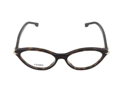 Fendi Eyeglasses  Fe50126i 052 53/16/140 In Black