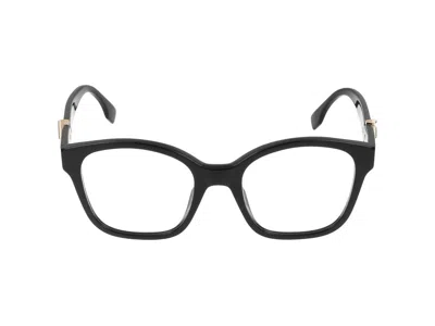 Fendi Eyeglasses  Fe50135i 001 52/20/145 In Black