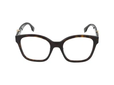 Fendi Eyeglasses  Fe50135i 052 52/20/145 In Brown