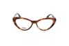 Fendi Eyewear Cat-eye Frame Glasses In Brown