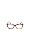 Fendi Eyewear Cat-eye Frame Glasses In White