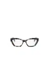 Fendi Eyewear Cat-eye Frame Glasses In White