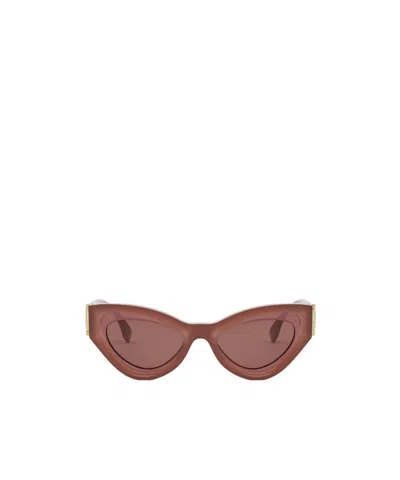 Fendi Eyewear Cat-eye Frame Sunglasses In Brown