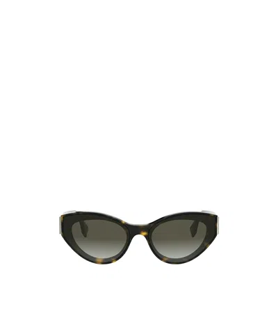 FENDI FENDI EYEWEAR CAT-EYE FRAME SUNGLASSES