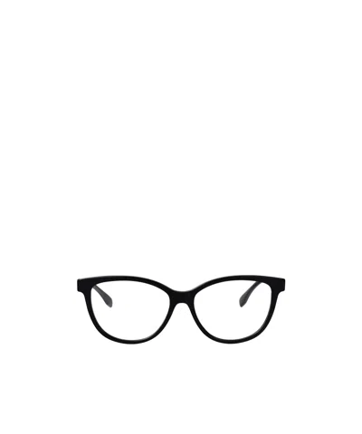 Fendi Eyewear Cat-eye Frame Glasses In Black