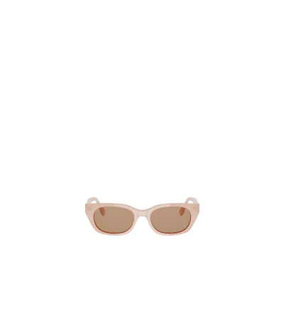 Fendi Eyewear Cat-eye Frame Sunglasses In Rosy