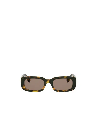 Fendi Eyewear Ff Diamonds Sunglasses In Havana