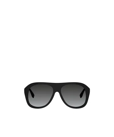 Fendi Eyewear Pilot Frame Sunglasses In Black
