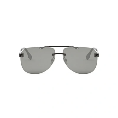 Fendi Eyewear Pilot Frame Sunglasses In Multi