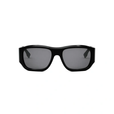 Fendi Eyewear Rectangle In Black