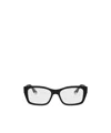 Fendi Eyewear Rectangle Frame Glasses In Black