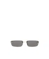 Fendi Eyewear Rectangle-frame Sunglasses In Gray