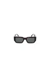 Fendi Eyewear Rectangle Frame Sunglasses In Gray