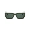 FENDI FENDI EYEWEAR RECTANGLE FRAME SUNGLASSES