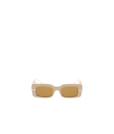 FENDI FENDI EYEWEAR RECTANGLE FRAME SUNGLASSES