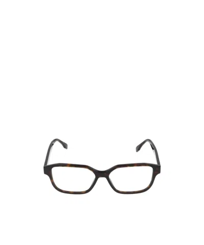 Fendi Eyewear Rectangular Frame Glasses In Black