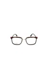 Fendi Eyewear Rectangular Frame Glasses In Brown