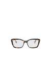 Fendi Eyewear Rectangular Frame Glasses In White