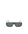 Fendi Eyewear Rectangular Frame Sunglasses In Green