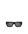 Fendi Eyewear Rectangular Frame Sunglasses In Black