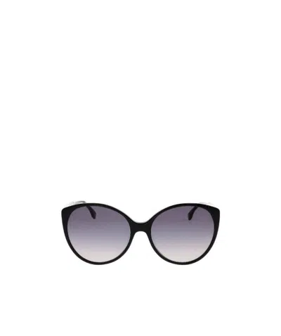 Fendi Eyewear Round Frame Sunglasses In Gray