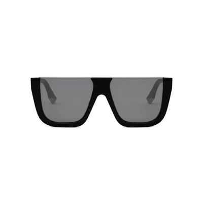 Fendi Eyewear Round Frame Sunglasses In Gray