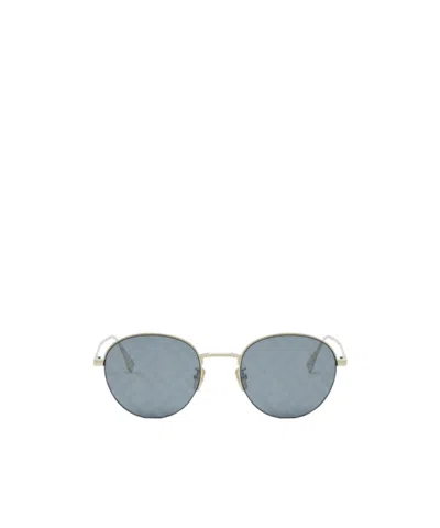 Fendi Eyewear Round-frame Sunglasses In Yellow