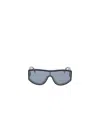 Fendi Eyewear Shield-frame Sunglasses In Blue