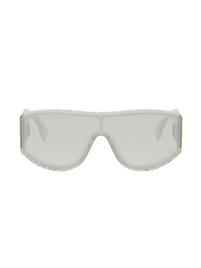 Fendi Eyewear Shield Frame Sunglasses In 93q