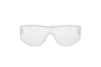 Fendi Eyewear Shield In Transparent