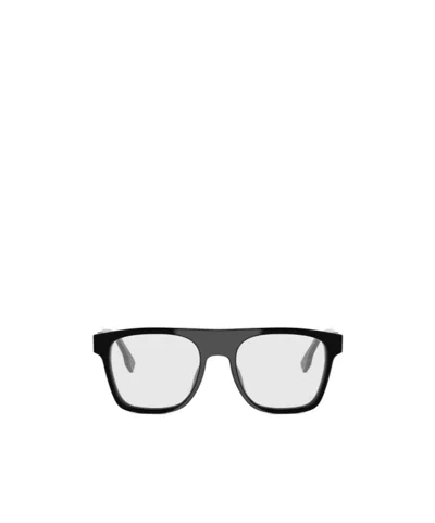 Fendi Eyewear Square Frame Glasses In Black