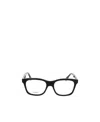 Fendi Eyewear Square Frame Glasses In Black