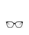 Fendi Eyewear Square Frame Glasses In Black