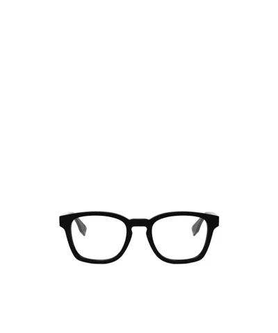 Fendi Eyewear Square Frame Glasses In Black