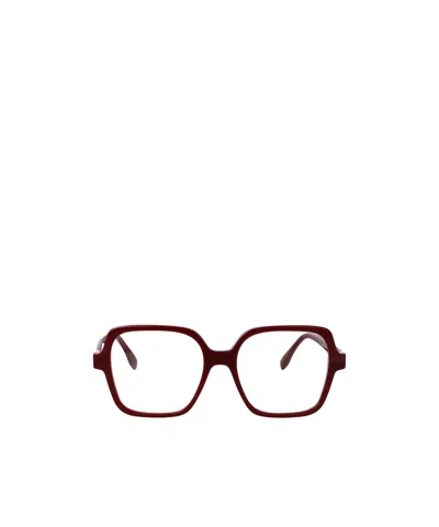 Fendi Eyewear Square Frame Glasses In Brown