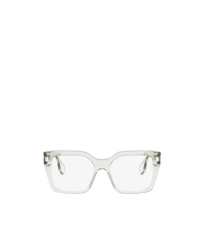 Fendi Eyewear Square Frame Glasses In Green