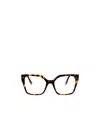Fendi Eyewear Square Frame Glasses In Multi