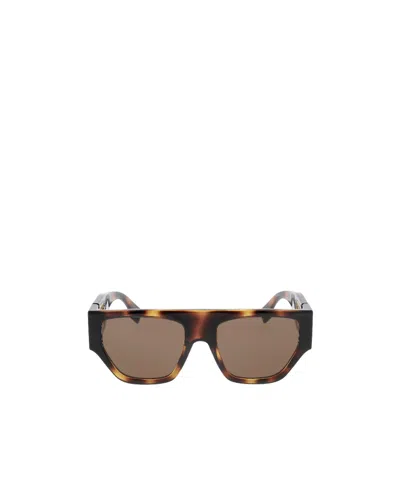 Fendi Eyewear Square Frame Sunglasses In Gray
