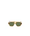 Fendi Eyewear Square Frame Sunglasses In Green