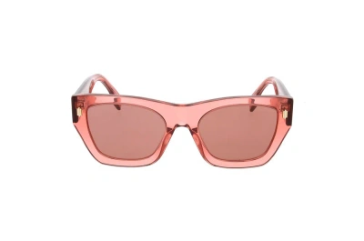 Fendi Eyewear Square Frame Sunglasses In Pink