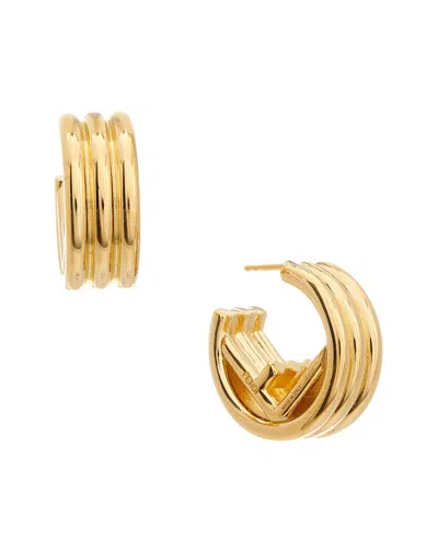 Fendi F In  Earrings In Gold