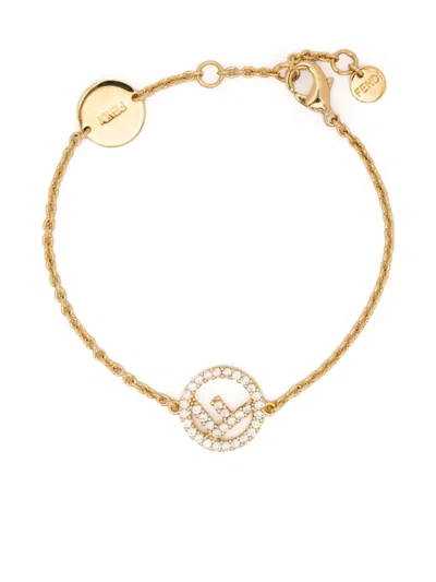 Fendi F Is  Bracelet In Gold